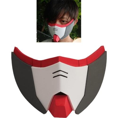 Wholesale Gundam RX-78-2 Cosplay Mask Halloween Accessories Mask Stage Club Anime 3D Funny Mask Drop Ship
