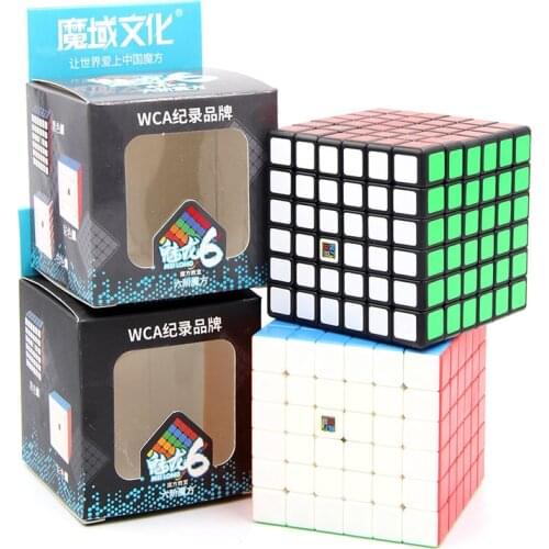 Moyu 6x6x6 Professional competition cube MF6 Cube Professional game six-order cube 6 by 6 for children cube puzzle toy