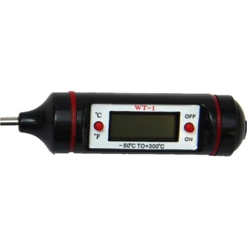 Stainless Steel Pen Thermometer Air Conditioning Outlet Thermometer Pen Auto Air Conditioning Repair Food Bottle Baking