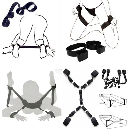 Erotic Adult Handcuffs & Ankle Cuffs BDSM Toys Restraint Sex Toys For Women Couples Slave Adult Games Product Sex Shop Sexy Toys
