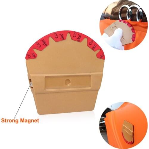 EHDIS Vinyl Car Wrap Magnet Squeegee Wrapping Tool Car Sticker Film Microfiber Scraper Auto Window Tint Tool Magnetic Applicator