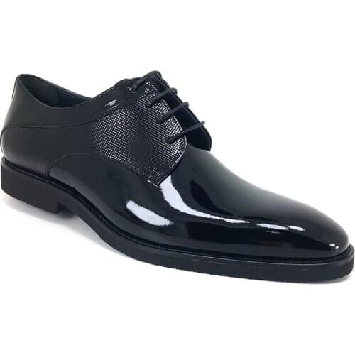 2021 Trend Yeni Sezon Model %100 Deri Ayakkabı İle Kişiye Özel ve Rahat Siyah Rugan 688 Libero Günlük Erkek Ayakkabı