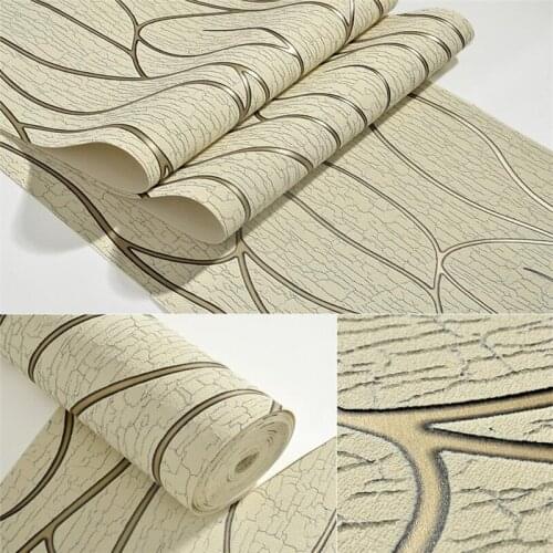 Beibehang Modern Simple 3D Stereo Embossed Curve Thick Wallpaper Bedroom TV Wall High - end Hotel Background 3d Wallpaper murals