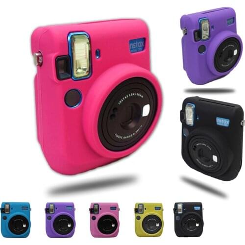 Mini 70 Camera Bag Soft Silicone Rubber Protector Camera Body Cover Case Skin For Fuji Fujifilm Instax Mini70 Mini-70 Protect