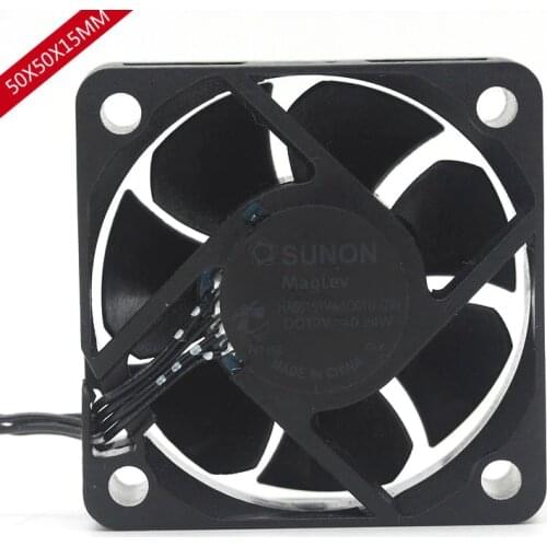 Brand New For Sunon HA50151V4-1Q01U-Q99 12V 0.24W 5015 5CM 50*50*15mm 4-wire 4P PWM cooling fan