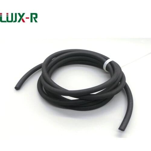 LUJX-R Fluorubber Strip O Shape Cord Round Soild FKM Sealing Strip Dia. 2/3/4/5/6/7/8/9/10/12/15mm Fluoro Rubber Sealing Strip