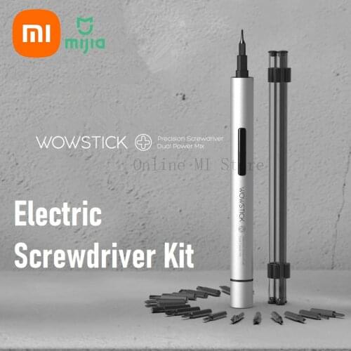 Xiaomi Mijia Wowstick 1p Electric Screwdriver Kit Cordless Power Screwdriver Multi Positional S2 Aluminum Alloy Repair Tool
