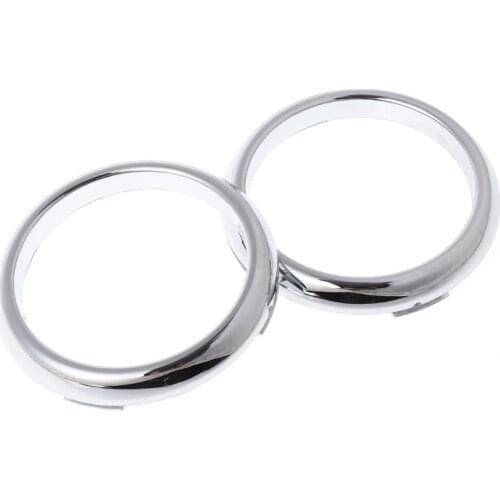 1 Pair ABS Chrome Front Fog Light Lamp Cover Trim For Ford Focus 2 Mk2 2009-2012 Feb20 Drop Ship Dropshipping