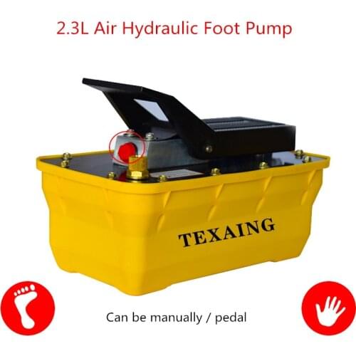 2.3L Girder Correction Pneumatic Hydraulic Foot Pump Air-driven Hydraulic Pump 70Mpa Y
