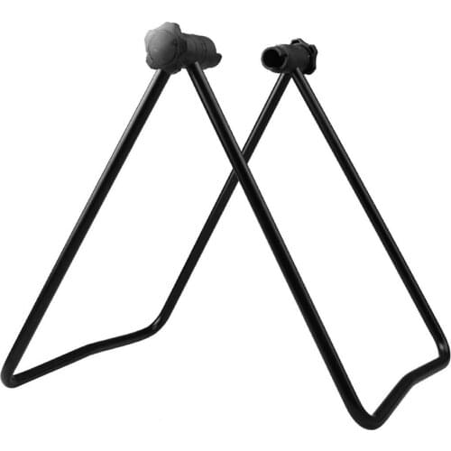 Bicycle Repair Stand U Shape Bike Repair Holder Foldable Metal Cycling Parking Frame Rack