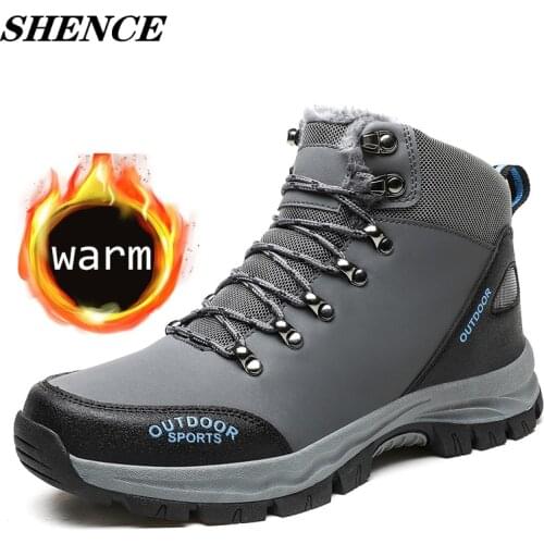 SHENCE Mens Winter Boots