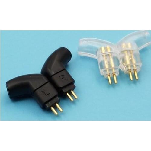 Earphone pin for UM3X W4R UE18 90Degree curved plug 0.78mm