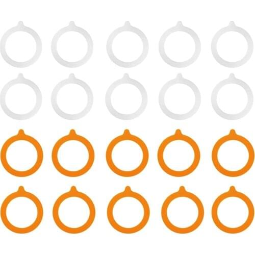Silicone Jar Gaskets,Silicone Seals Airtight Silicone Gasket Sealing Rings,Leak-Proof Rubber Seals Rings for Canning Jar