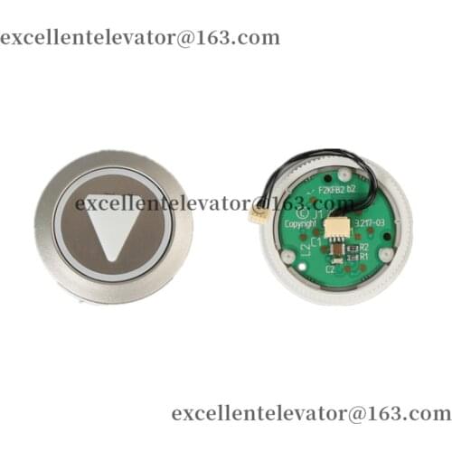 Down F2KFB2 772903H05 Elevator Two-color Button