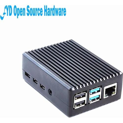1pcs Raspberry pi 4 motherboard aluminum alloy case
