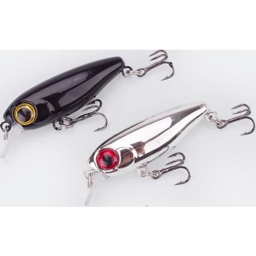 1PCS 45mm 3g Hard Mini Bait Small Minnow Crank Fishing lures Bass Fresh Salt Water Tackle Sinking Lure