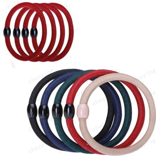 10pcs/lot High Quality Women Girl Kid Elasic Hair Bands Headwear Basic Hair Rope Hair Accessories