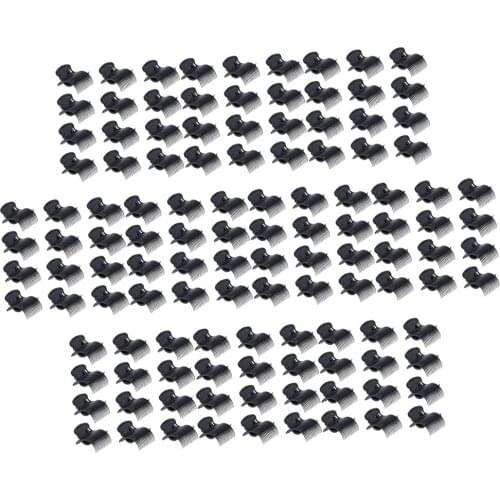 120Pieces Plastic Hairdressing Roller Clip Dye Replacement Curler Clips