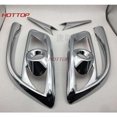 4pcs/set For Mazda3 BN 2017 Chrome Styling Front Fog Light Lamp Cover Trims Decoration Accessories FOR Mazda 3 Axela