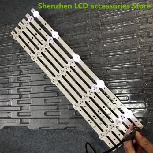 6Pieces/lot for Changhong 42C2000 light bar SVJ420A76 REV04-5LED-140114 LCD backlight bar 47CM 100%new