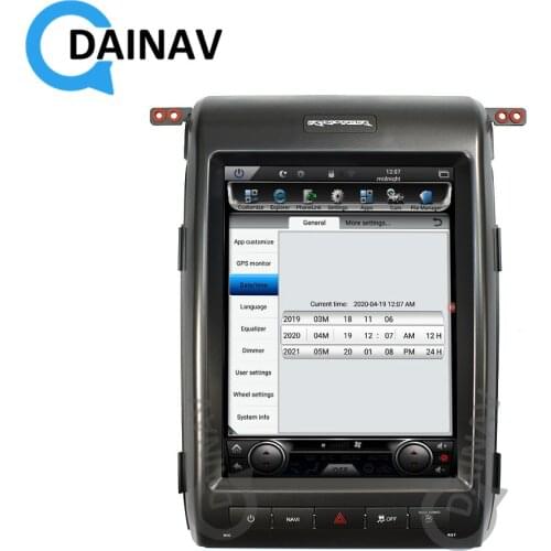 12.1 inch Android Car Radio GPS Navigation For-FORD F150 2011 2012 2013 Vertical Screen Car stereo autoradio Multimedia