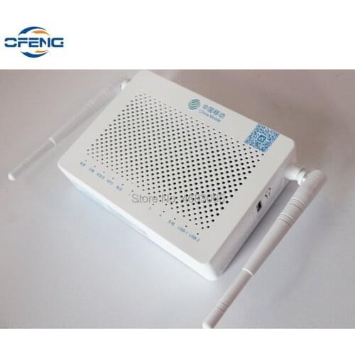 Free Shipping ZTE dual band wifi Fiber Terminal modem F673A V9 with port 4GE+ TEL+ 2USB+ Wifi (2.4GHz /5GHz), English firmware