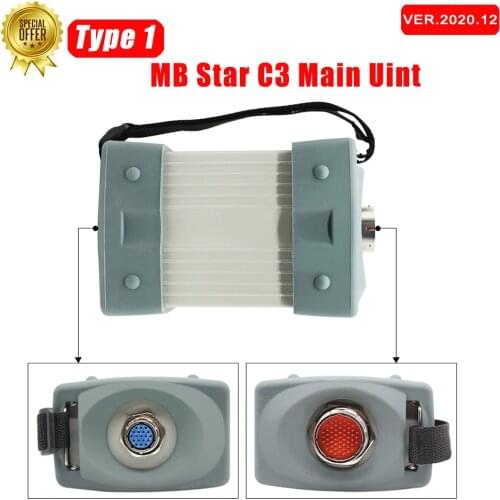 High Quality MB Star C3 MB C3 Supports 12V & 24V Cars and Trucks Auto Diagnostic Scanner