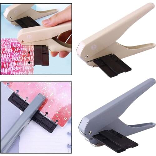 Hole Punch Metal Single Hole Puncher Handheld Paper Punches for Card Making