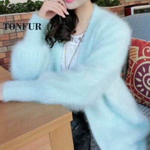 Genuine Mink Cashmere Thick Warm Coat Real Natural True Mink Cashmere Sweaters Luxury Factory Wholesale OEM discount DFP892