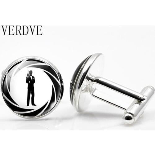 VERDVE New Classic Cufflinks Cuff links Bijoux Accessories Vintage Silver Color Sleeve button Women Man Shirt cufflinks