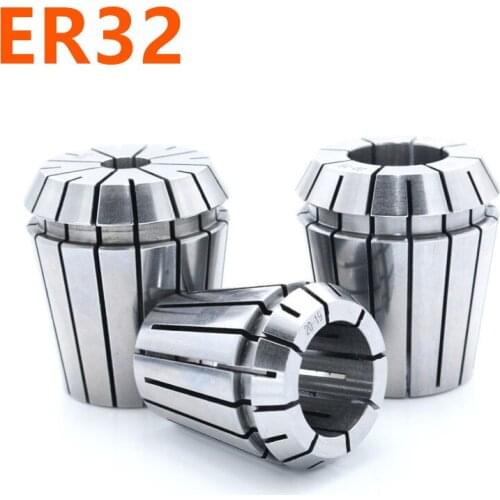 19PCS ultra-precision ER32 2-20MM collet chuck chuck kit for CNC machining engraving machine and milling machine chuck ER
