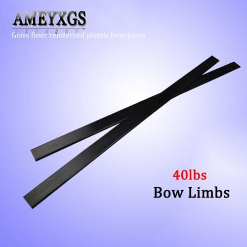 1pair 40lbs Archery Bow Limbs Recurve Bow Longbow Accessories FRP Material Bows Limbs For Outdoor Sports Hunting Shooting