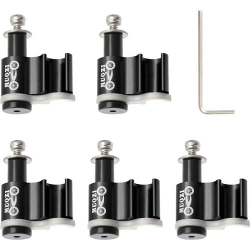 Bicycle Cable Guide Bike Brake Cable Housing Holder With Wrench MTB Bike Hydraulic Disc Brakes Cable Guide Bicycle Accessories