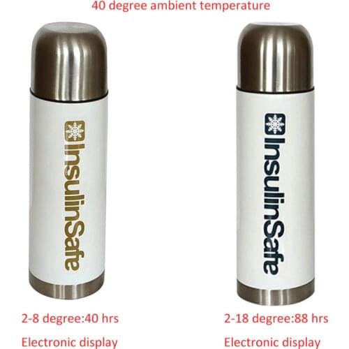 Portebla Diabetics Insulino Cooling case Protector Pill Refrigerated Medication Cooler voyage Insulino Refrigerator with LCD