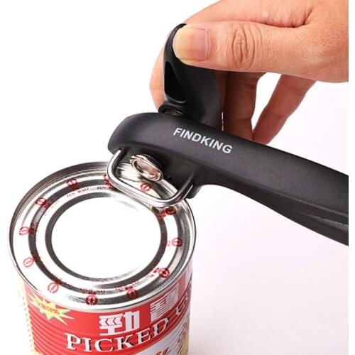 High Quality Manual Can Opener Stainless Steel Bottle Openers Professional Ergonomic Jars & Tin Opener for Cans Kitchen Tools