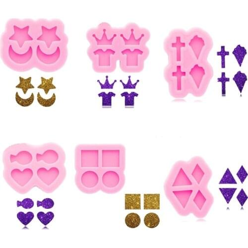 Resin Tray Mold Resin Earrings Silicone Mold Serving Board Silicone Mold Home Decoration Mold Suitable for Women Soap Making