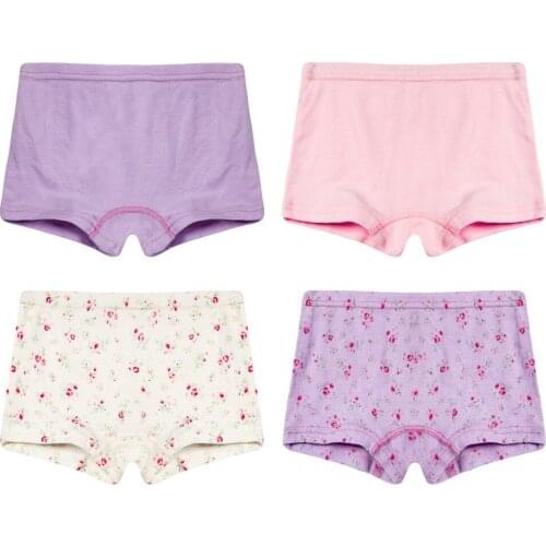 TEXIWAS 2 Pcs/lot panties for girls boys 100% Cotton Children Panties baby Kids underwear Boxers for boys 2-6 yesrs