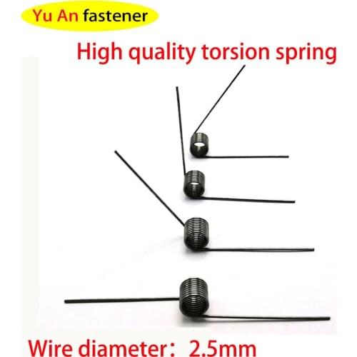 V-Spring, 2.5 Wire Diameter Torsion Small Torsion Spring, Hairpin Spring, 180/120/90/60 Degree Torsion Torsion Spring, 2pcs