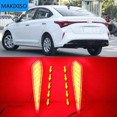 Rear High Mount Stop Lamp 3rd Third Brake Light Rear Additional Brake Light For Hyundai Accent Solaris Verna 2020