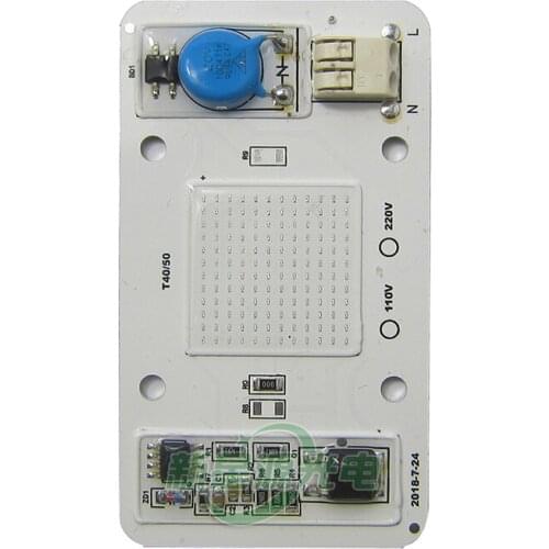 1pcs 50w AC 180 ~ 260v Driverless LED Chip Light for Lamps Light DIY Blue 445nm ~ 460nm