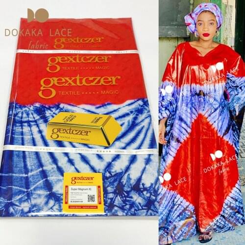 2021 High Quality Bazin Riche Original Priting Jacquard Brocade Fabric African Materials Beaded Lace Textiles For Wedding 5 Yard