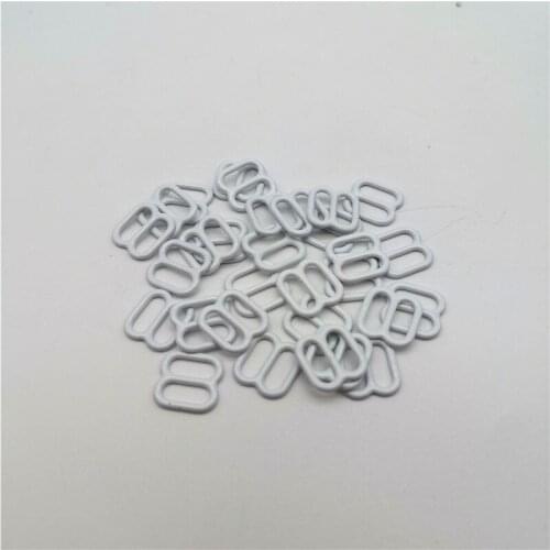 50pcs Mini Black/White 11x11mm Metal Doll Belt Buckles For Dolls Clothes Shoes Making Accessories