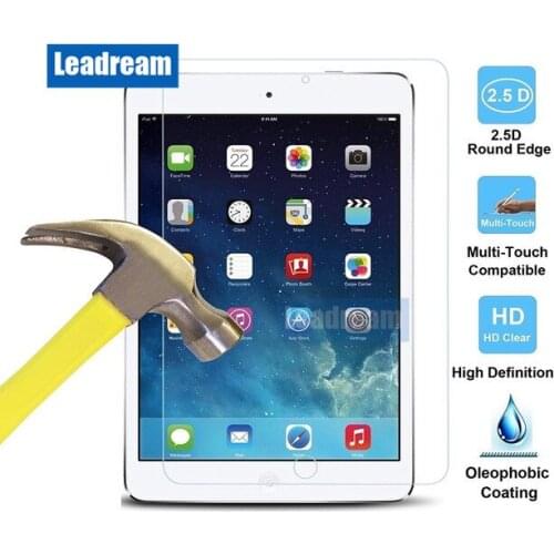 500PCS 9H Tempered Glass 2.5D 0.3MM Screen Protector Protective Film for iPad Pro 10.5 11 12.9 2017 2018 free DHL