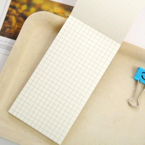 2packs Creative Notebook Horizontal grid record book Diary Notebook Planner Write portable Notepad back to school