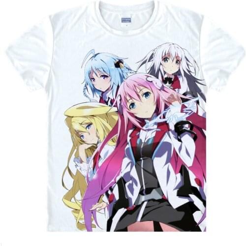 The Asterisk War T-Shirts Multi-style Short Sleeve Shirts Gakusen Toshi Asterisk Gaiden Ayato Amagiri Asutarisuku Cosplay Shirt