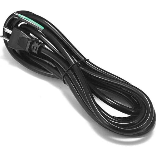 100pcs Electric Fan 3 Prong US Power Cable Repleacement Pigtail Cable 1.5m 1.8m 3m 16AWG Power Cord For Vacuum LED Floodlight