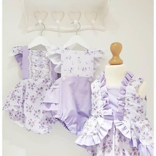 0-24M Cute Summer Newborn Baby Girls Cotton Romper Toddler Kids Girl Lace Ruffles Rompers Jumpsuits Headband Infant Soft Outfits