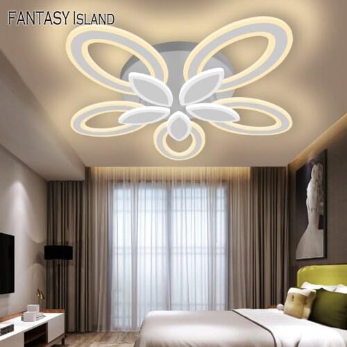 Petals Modern Led Ceiling lights living room bedroom kitchen Flower Ceiling lamp lighting light fixtures