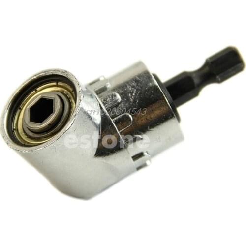 New 105 degrees 1/4" Adjustable Hex bit Angle Driver Screwdriver tools R06 Whosale&DropShip