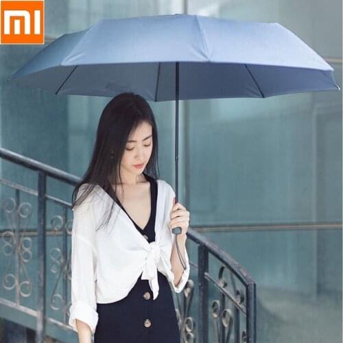 Original New 90-minute Large Portable Universal Umbrella For Sun Protection And Rain Protection Anti-UV three folding 309g